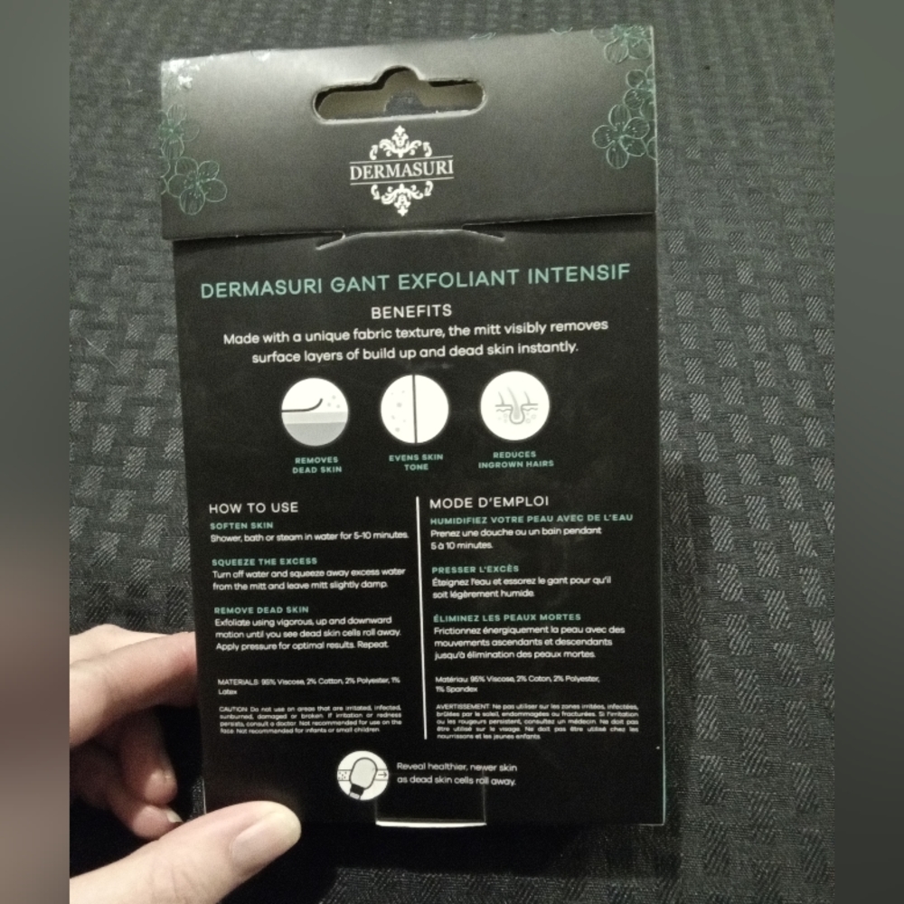 Dermasur Deep Exfoliating Mitt - Picture 4 of 4